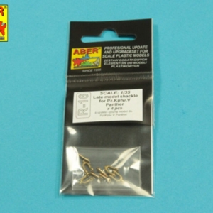 Late model shackle for Pz.Kpfw.V Panther x 4pcs - Image 1