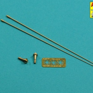 Set of 2 NATO antennas with mount bases - Image 2