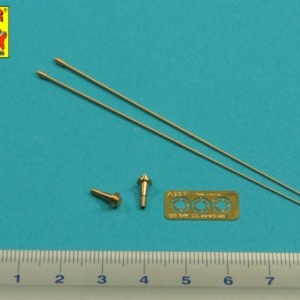 Set of 2 NATO antennas with mount bases - Image 3