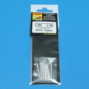 8 pcs 406 mm barrels for Nagato - Image 3