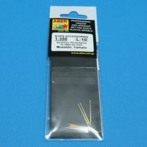 6 pcs 155 mm barrels for Yamato - Image 3