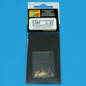 Set of 16 pcs 102 mm type BL Mk.IX barrels for Royal Navy - Image 5