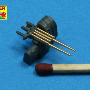 Set of 8 pcs 127 mm barrels with recoil for japan ships - Image 1