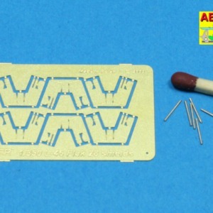 6 pcs 4 cm Flak 28 barrels with shields - Image 4