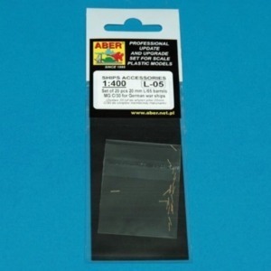 Set of 20 pcs 20mm barrels MG C/30 - Image 1