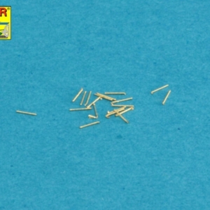 Set of 18 pcs 20 mm L/65 C/38 gun barrels for German war ships - Image 2