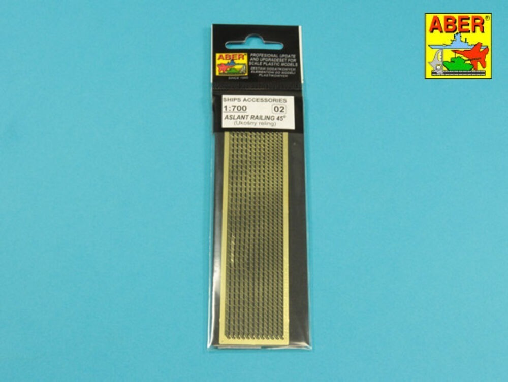 Aslant railing 45