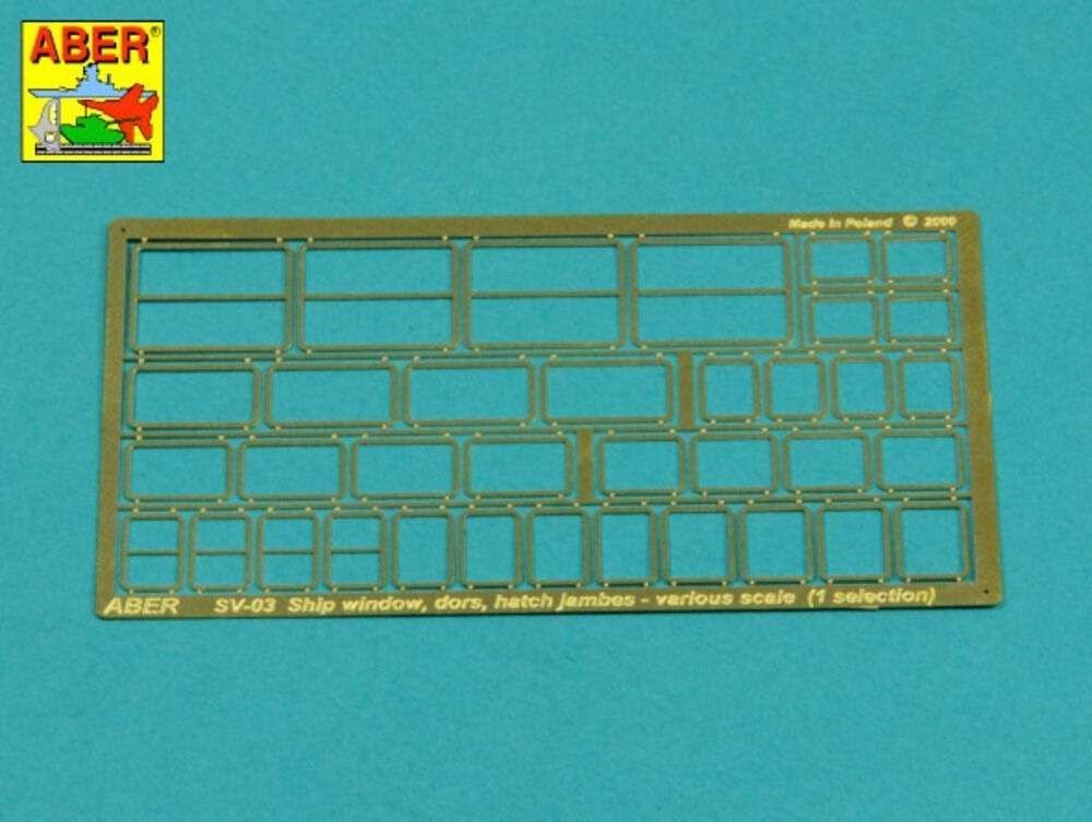Windows, doors, hatch jambs (1 selection)