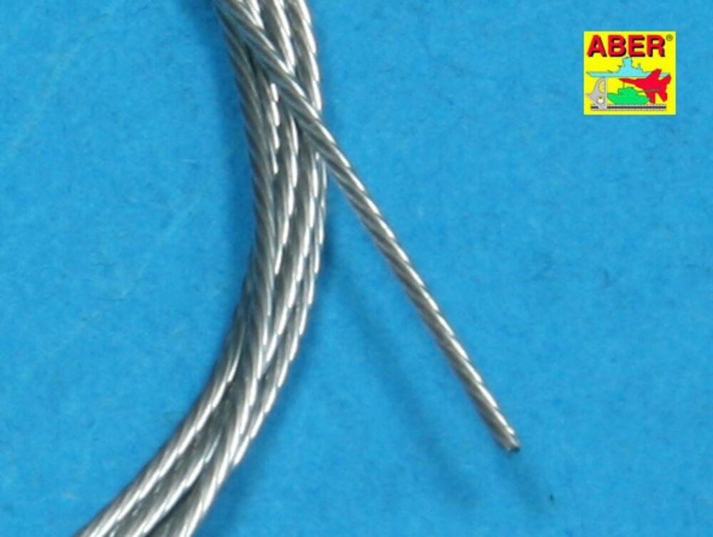 Stainless Steel Towing Cables O 0,6mm, 1 m long