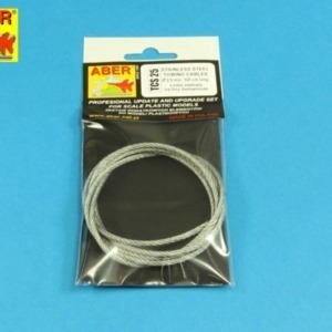 Stainless Steel Towing Cables fi 2,5mm, 125 cm long - Image 2