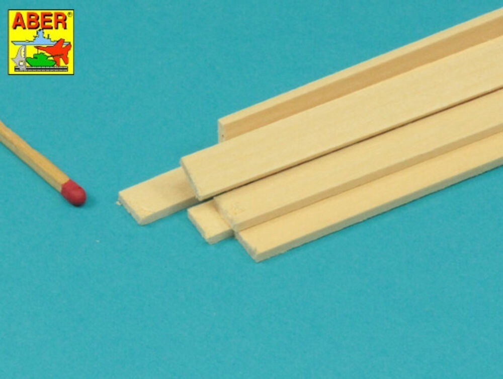 Limewood slats 2 x 8 x 245mm x 8 pcs.