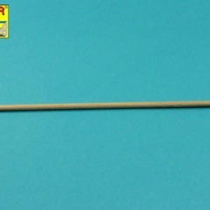 Wood round rods 5mm length 245mm x 6 pcs. - Image 2