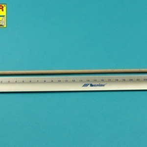 Wood round rods 5mm length 245mm x 6 pcs. - Image 3