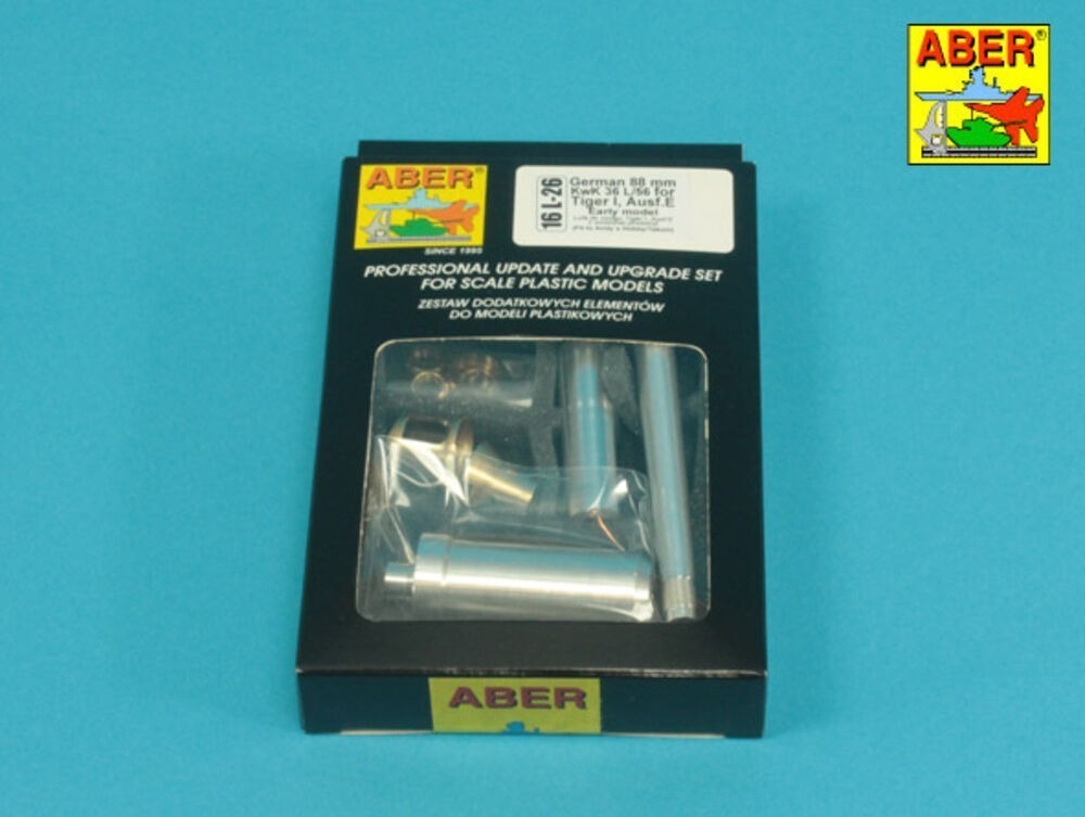 Barrel 8,8 cm KwK 36/56 to Tiger I early  (Andy`s Hobby/Takom)