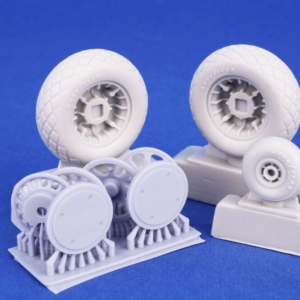 A-20B/C/DB-7 Boston Mk.III Wheels for HK Models - Image 2