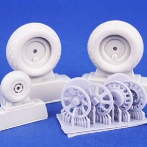 A-20B/C/DB-7 Boston Mk.III Wheels for HK Models - Image 3