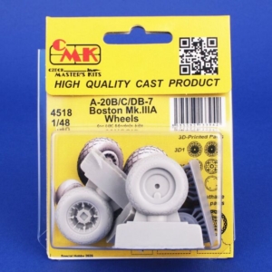 A-20B/C/DB-7 Boston Mk.III Wheels for HK Models - Image 4