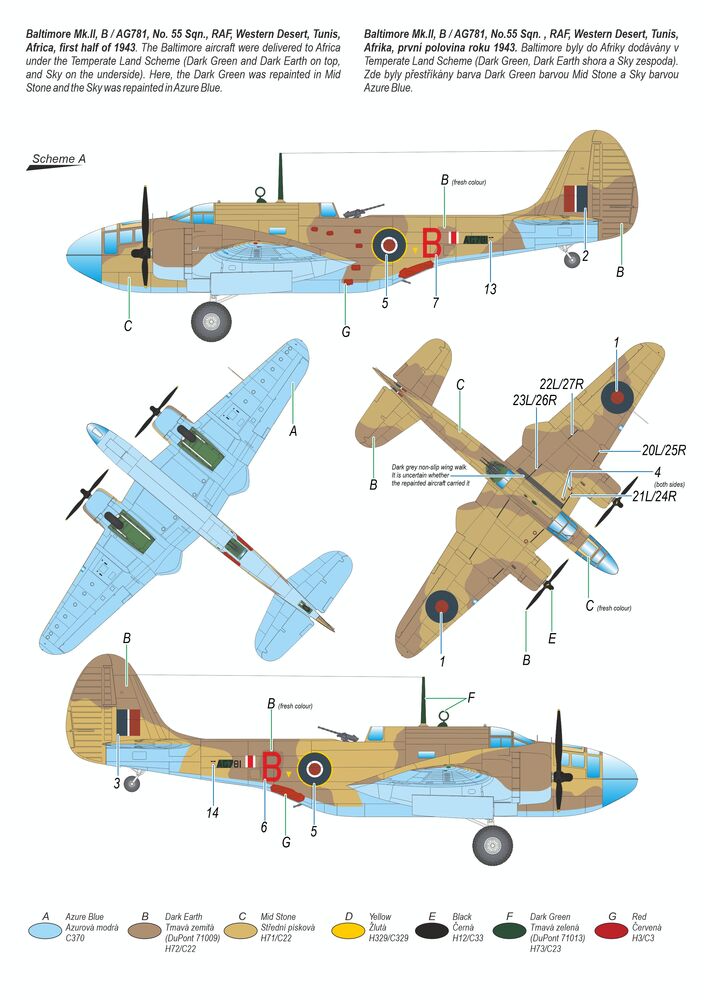 Martin Baltimore Mk.I/II "First Version in Combat" 1/48