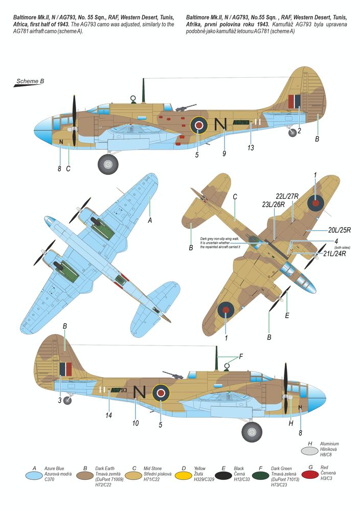 Martin Baltimore Mk.I/II "First Version in Combat" 1/48