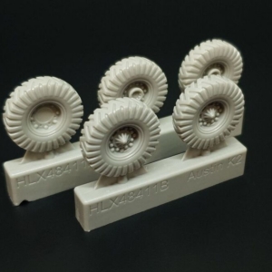 British 2-Ton 4x2 Ambulance (Austin K2) WHEELS for Tamiya - Image 3