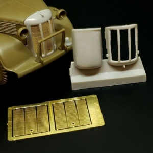 British 2-Ton 4x2 Ambulance (Austin K2) FRONT GRILL for Tamiya - Image 1