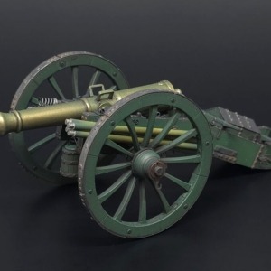 Napoleonic cannon-Gribeauval 8-pounder - Image 2