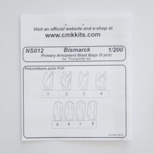 Bismarck Primary Armament Blast Bags 8pc - Image 2