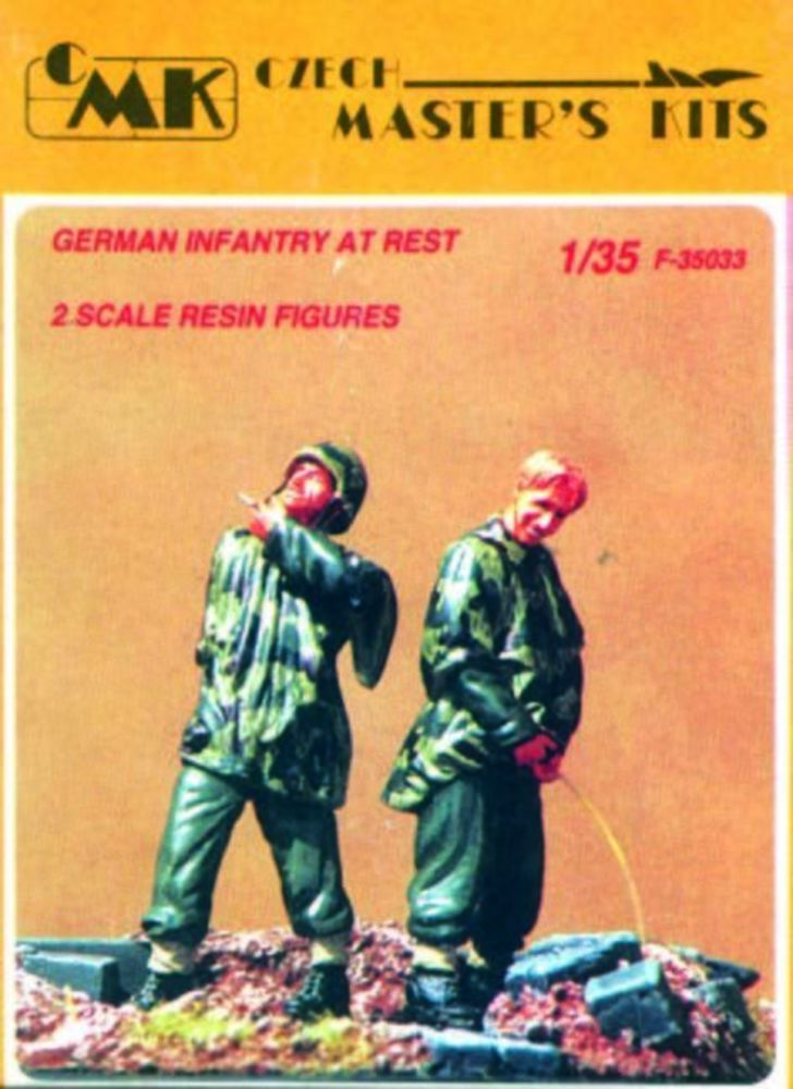 German Infantry at Rest
