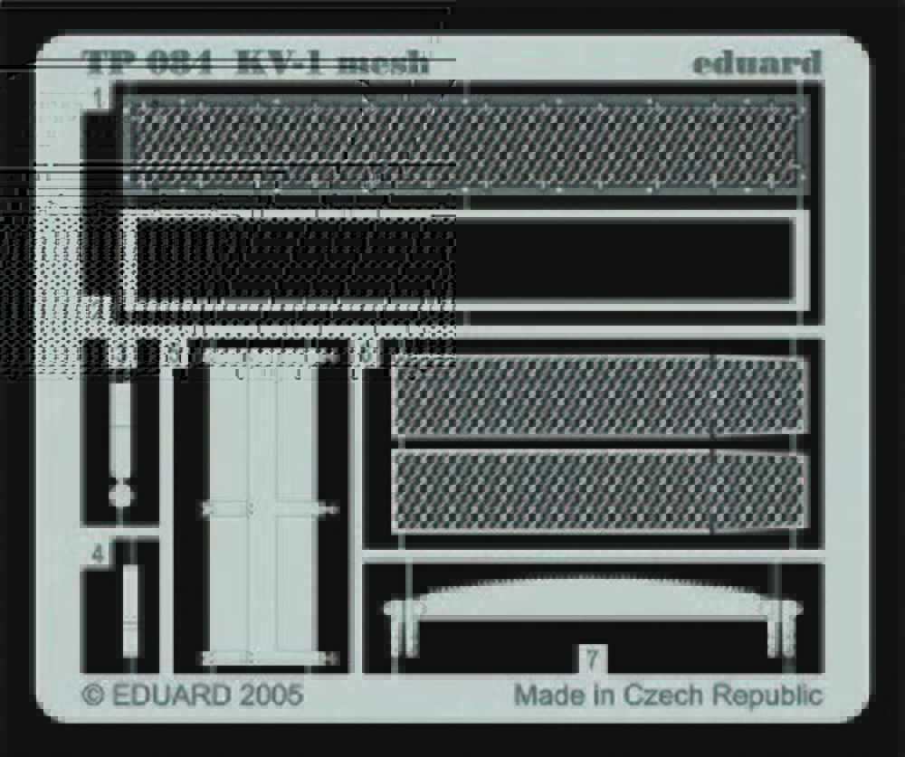 KV-1 mesh für Trumpeter Bausatz