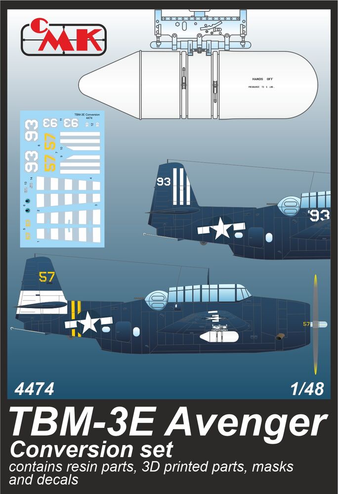 TBM-3E Avenger Conversion Set / for Accurate/Academy kits