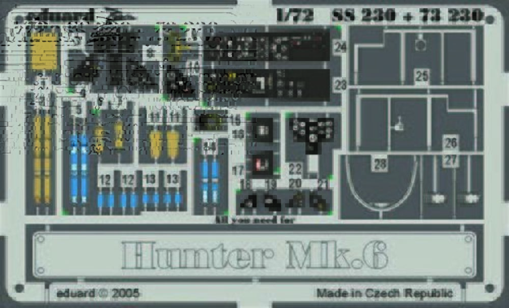 Hunter Mk.6 für Revell Bausatz