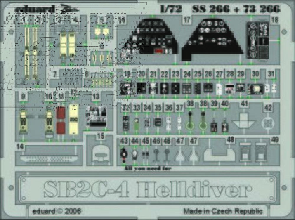 SB2C-4 Helldiver für Academy Bausatz