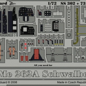 Me 262A Schwalbe für Academy Bausatz - Image 1