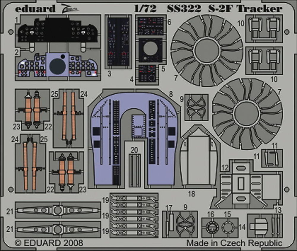 S-2F Für Hasegawa Bausatz
