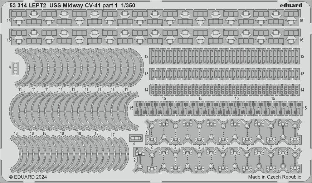 USS Midway CV-41  TRUMPETER