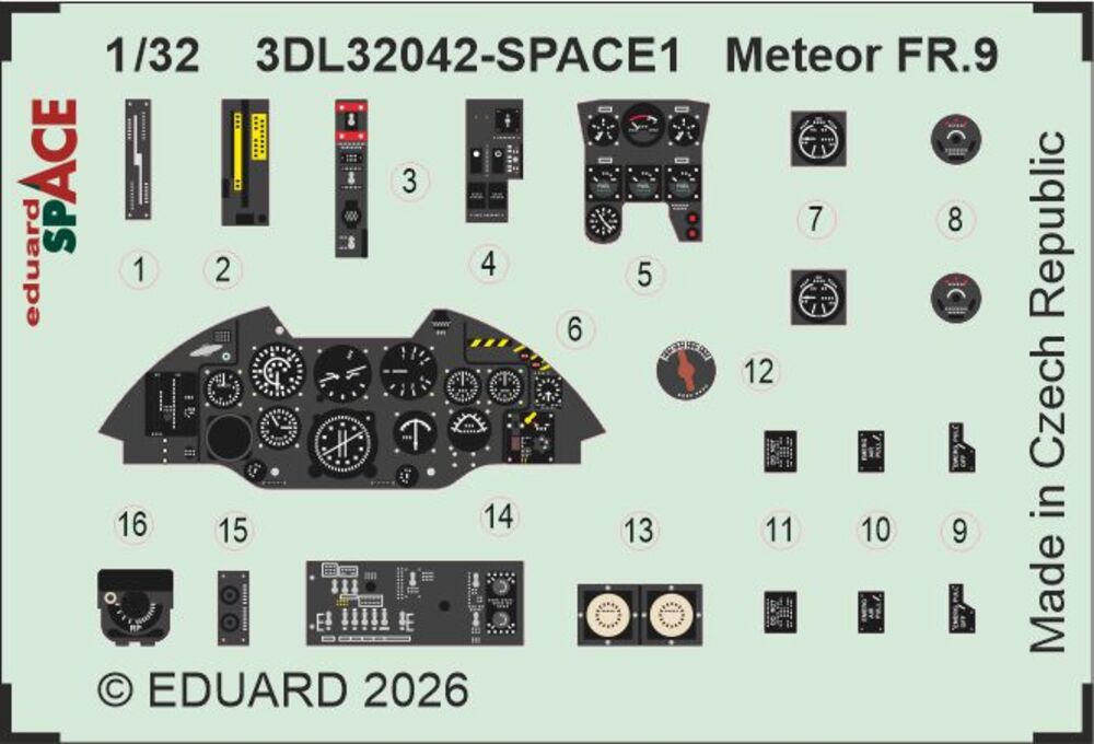 Meteor FR.9 1/32 for Revell
