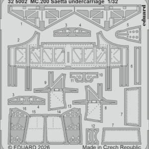 MC.200 Saetta for Italeri - Image 4