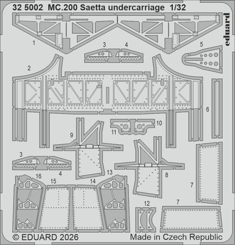 MC.200 Saetta for Italeri
