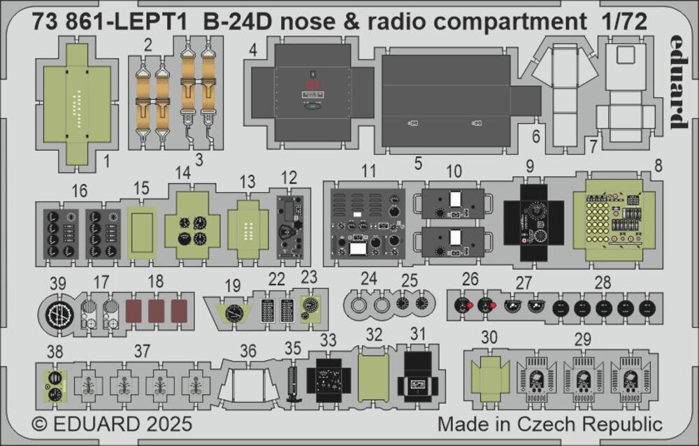 B-24D part I for Airfix