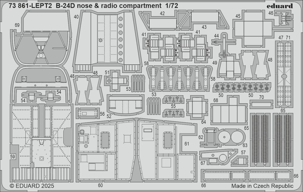 B-24D part I for Airfix