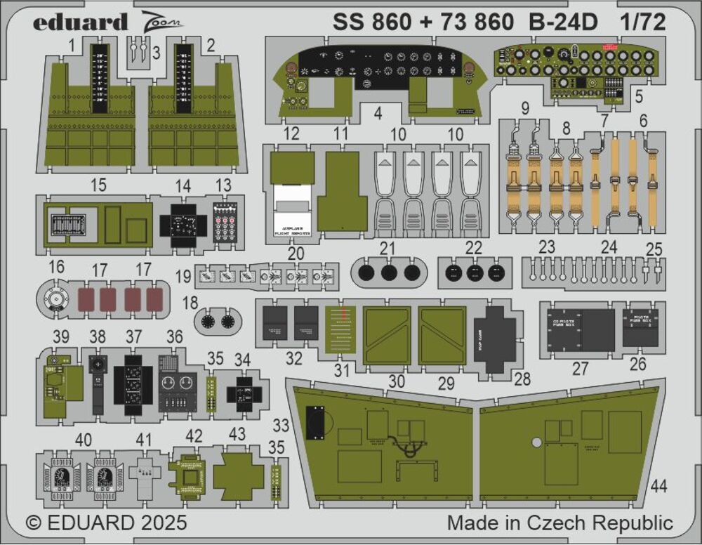 B-24D part I for Airfix