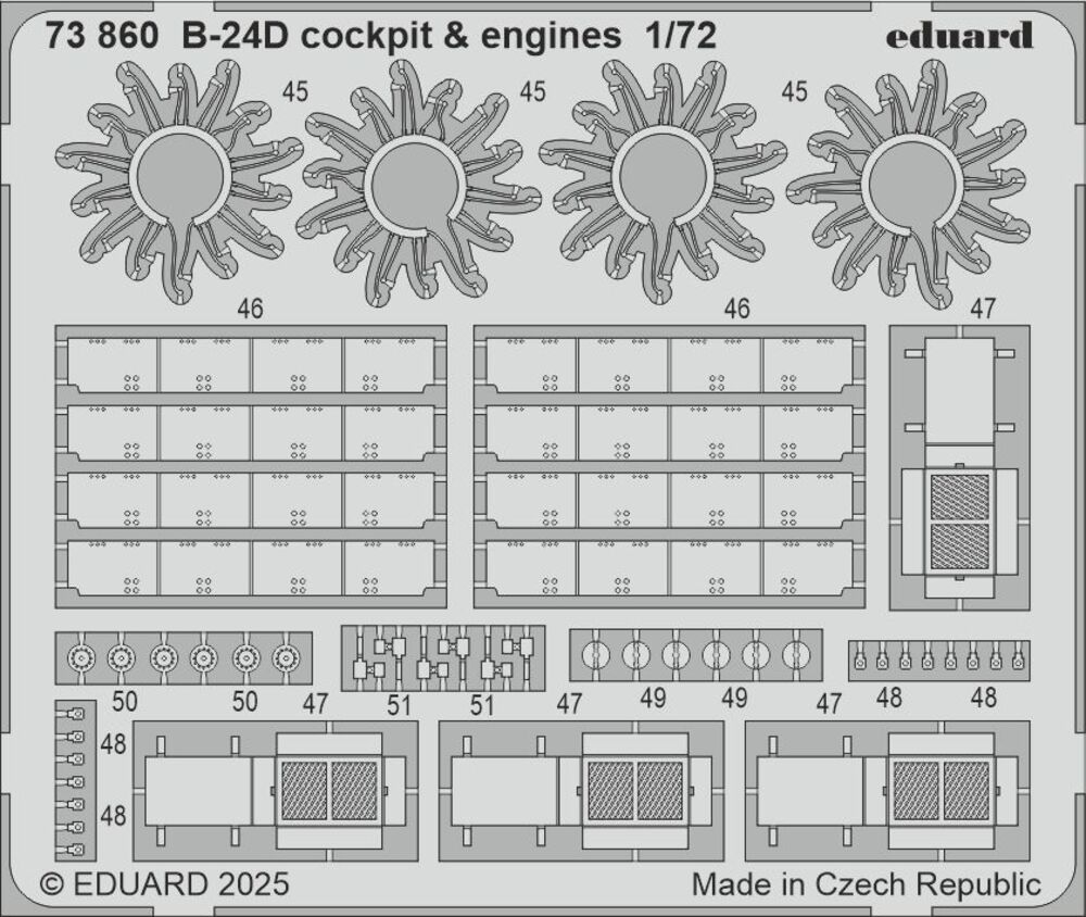 B-24D part I for Airfix