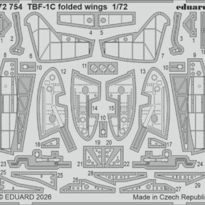 TBF-1C (folded wings) for Hobby Boss - Image 1