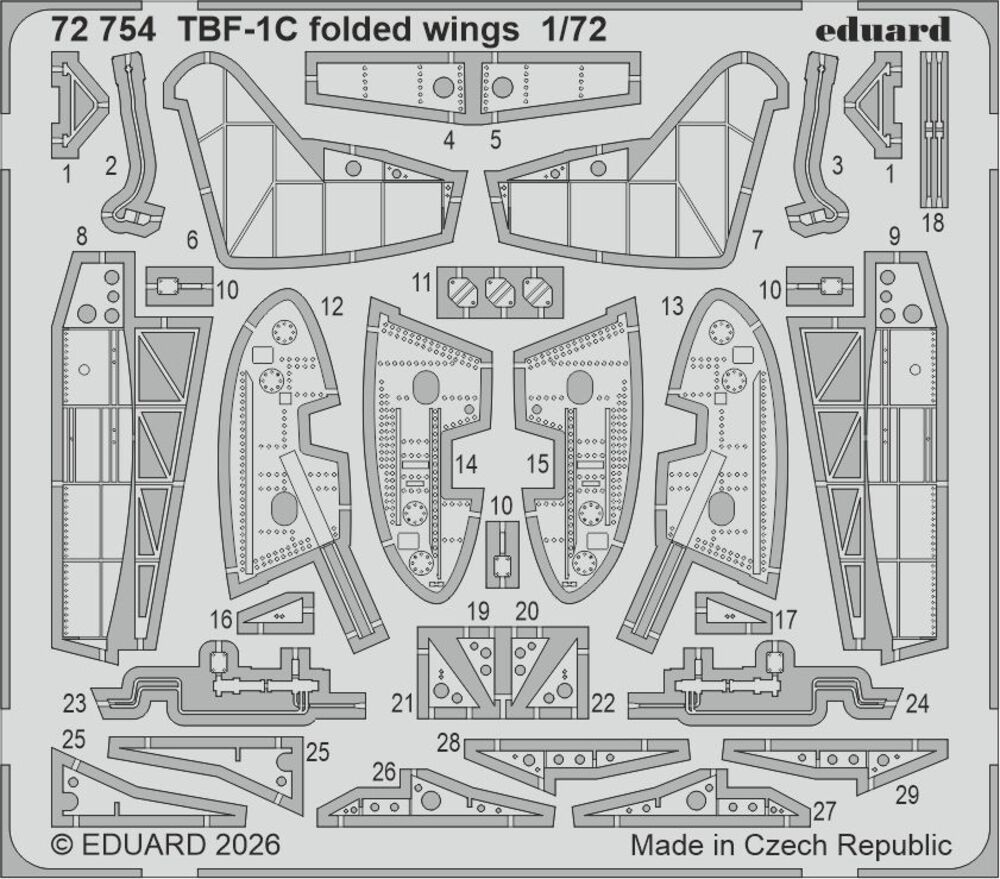 TBF-1C (folded wings) for Hobby Boss