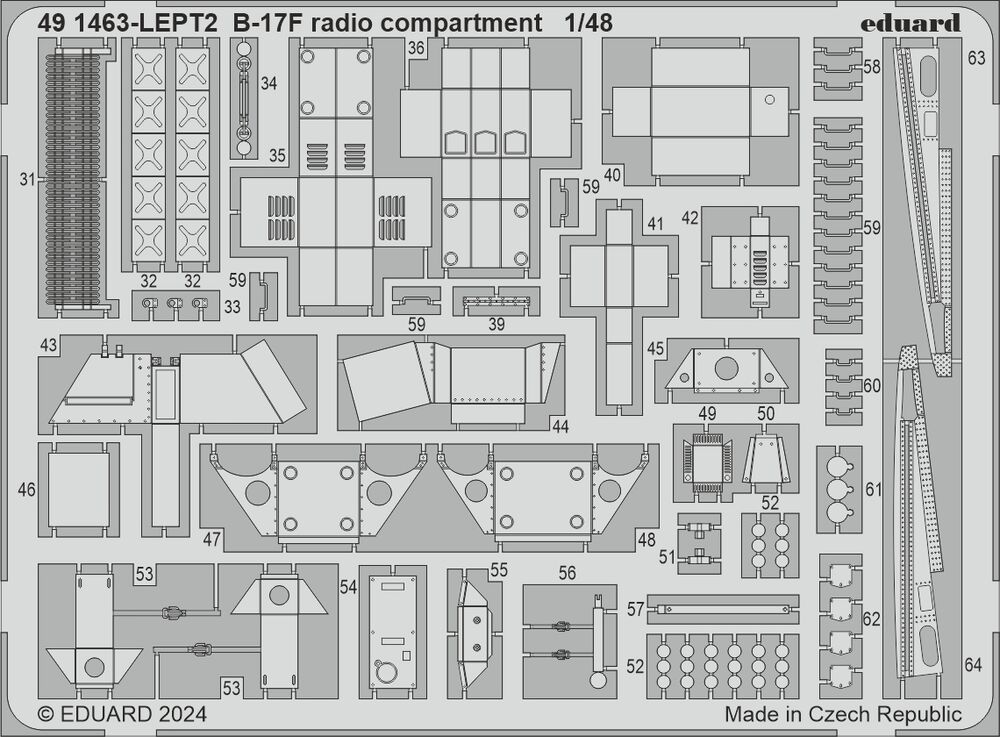 B-17F alternate nose (frame X) PART I