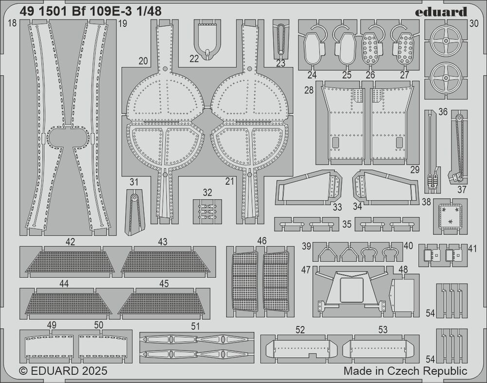Bf 109E-3 HOBBY BOSS