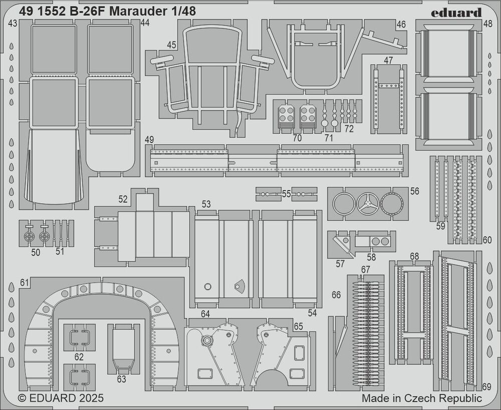 B-26F Marauder PART I for ICM