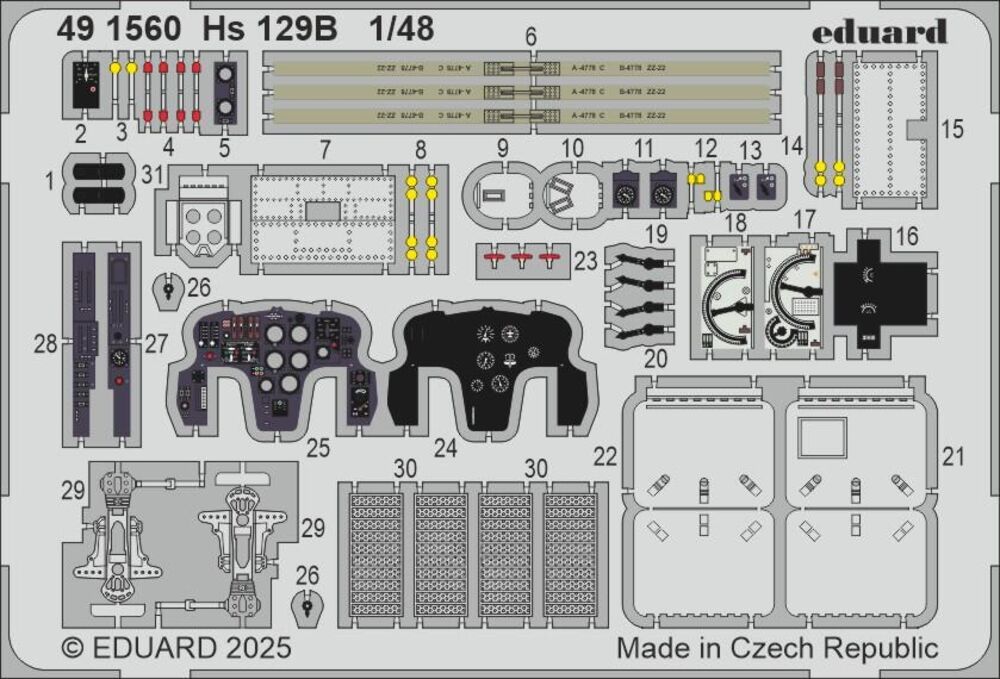 Hs 129B for Takom