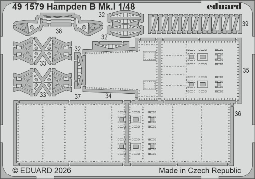 Hampden B Mk.I 1/48 for ICM