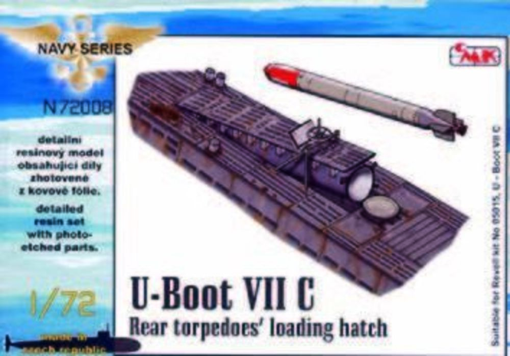U-Boot VII Rear torpedoes´loading hatch
